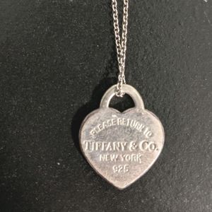 Tiffany & Co. Classic Heart Necklace